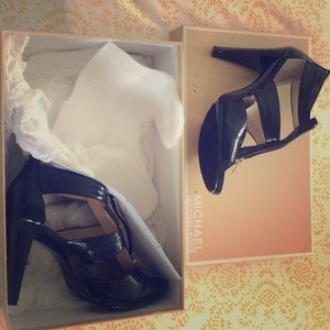Michael Kors patent, open toed heels